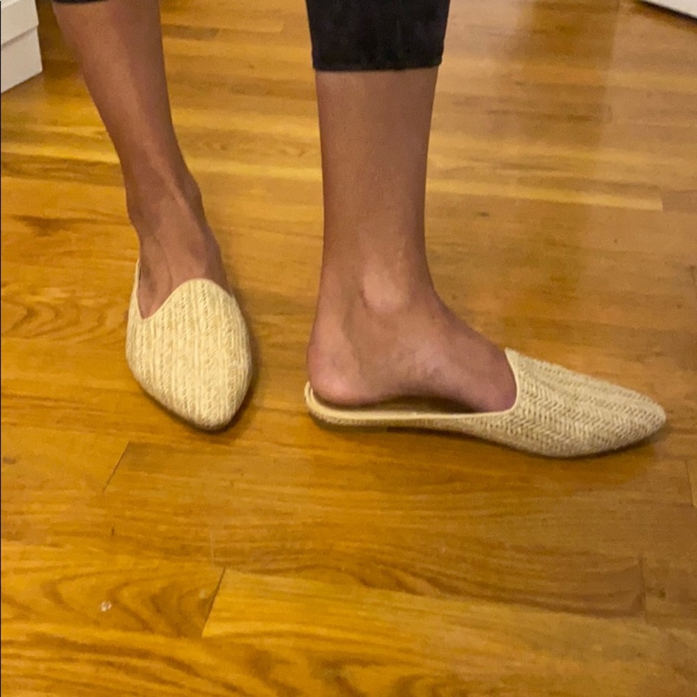 Universal Thread Raffia Mule